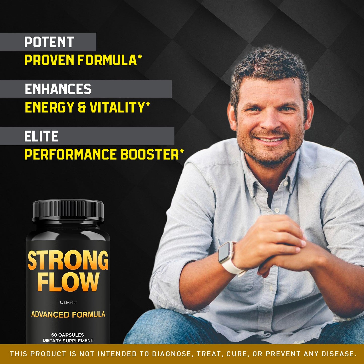 LIVORKA Strong Flow Capsules, 300 Capsules