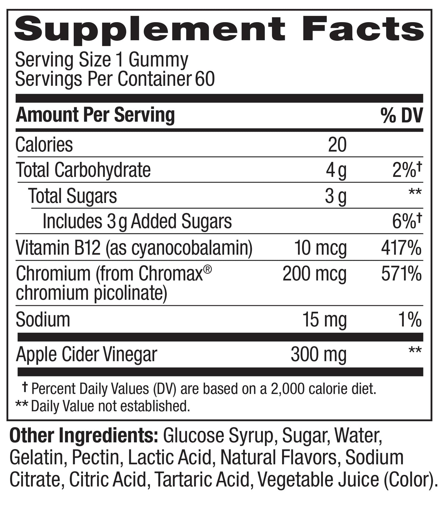 OLLY Metabolism Gummy Rings, Cellular Energy Supplement, ACV Gummy 60 Count