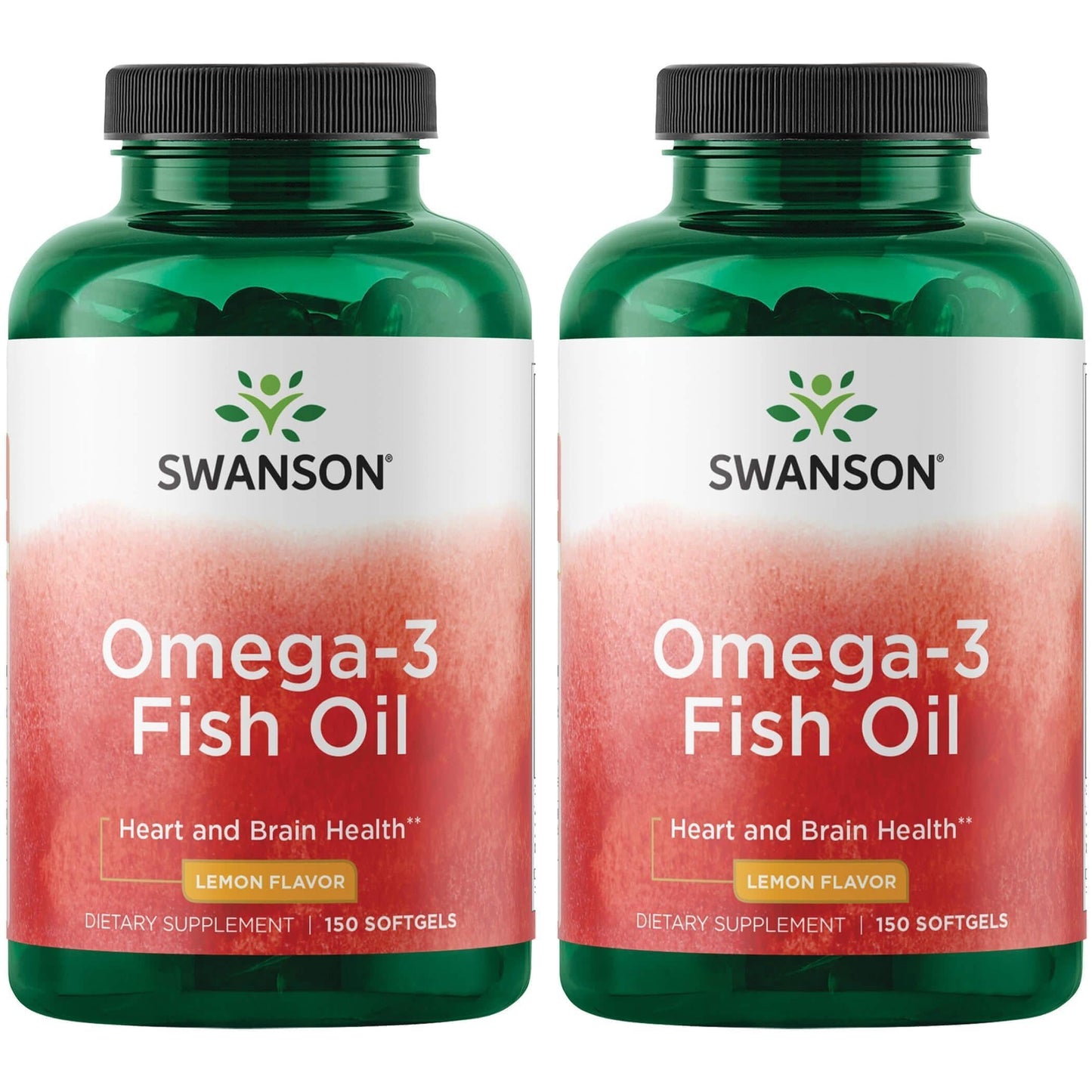 Swanson Omega-3 Fish Oil Heart, Brain, and Joint Support Capsules 300