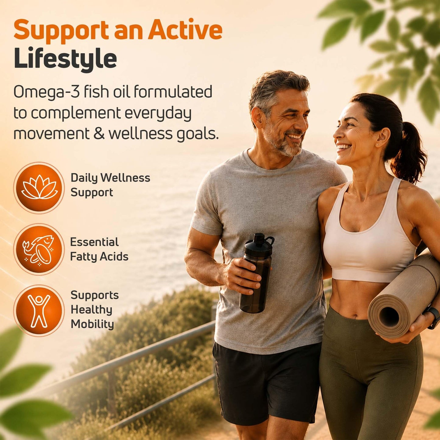 NUELATION Omega 3 Fish Oil 2000mg Softgels 120