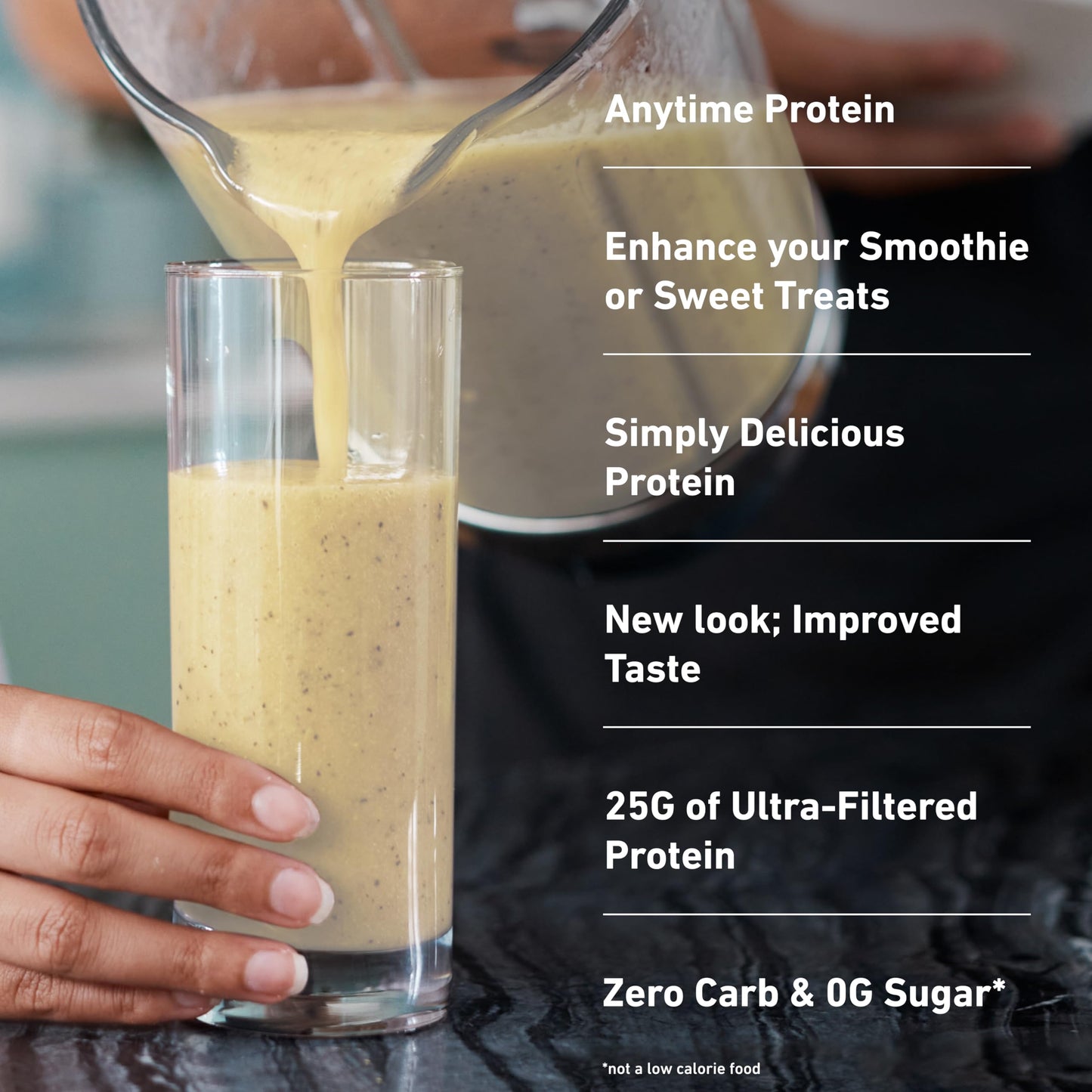 Isopure Zero Carb 100% Pure Whey Isolate Protein Powder Banana Cream, 3 lb, 48 Servings