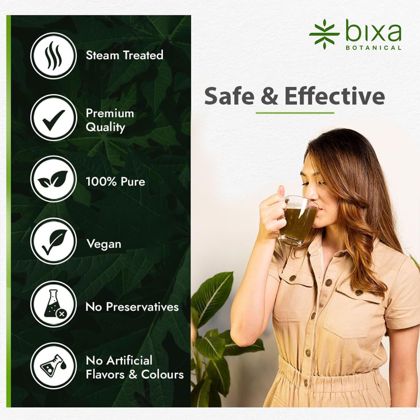 bixa BOTANICAL Safed Musli Capsules 60 Count