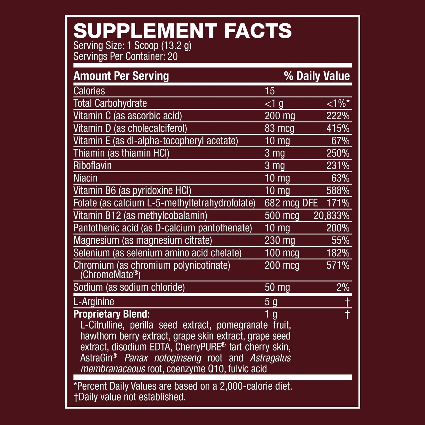 Life's Fortune L Arginine L Citrulline Supplement Powder 8.5