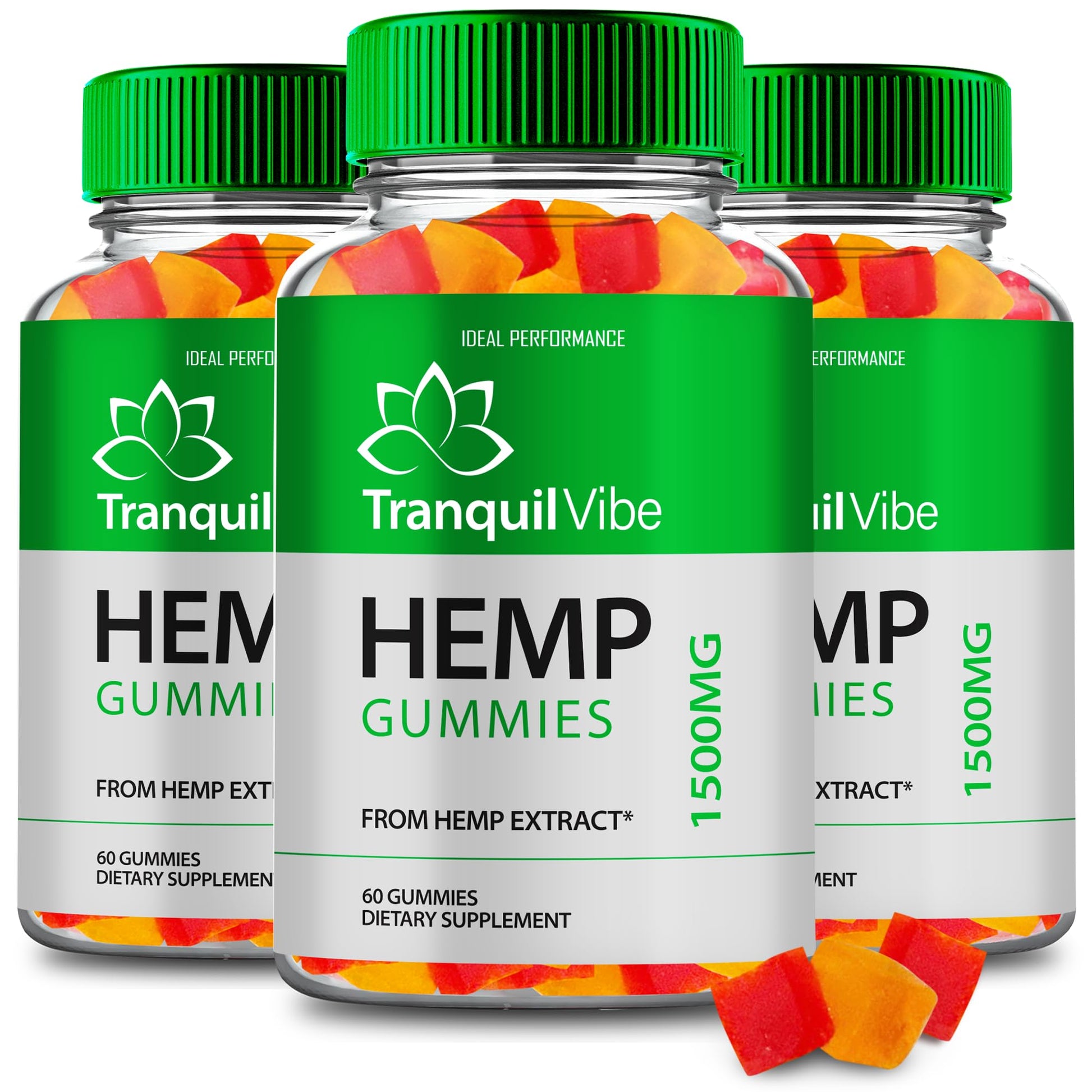 IDEAL PERFORMANCE Tranquil Vibe Gummies 180 Count
