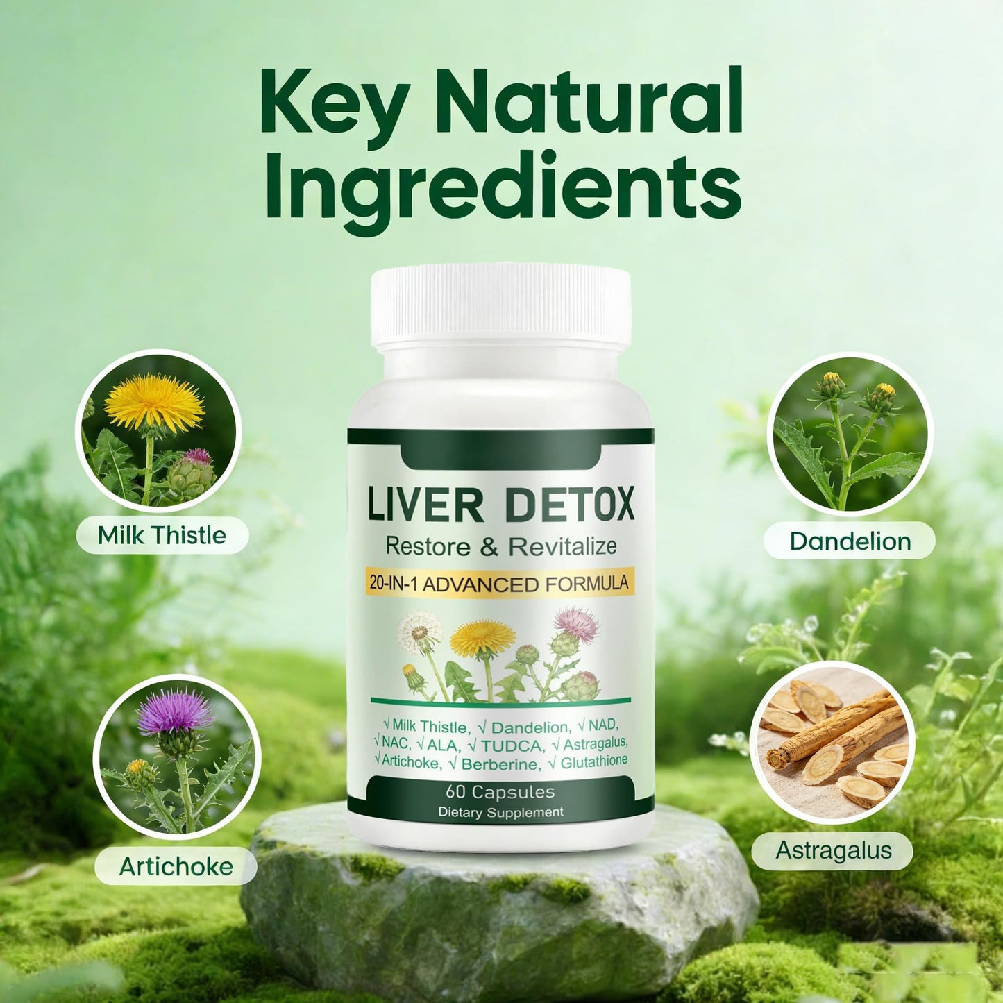 FW ZONE Liver Support 60 Capsules