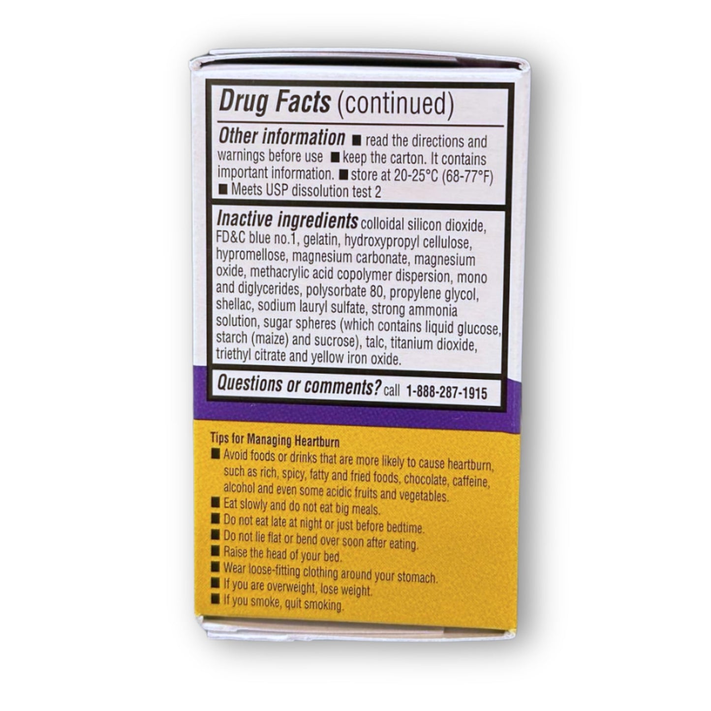 FUSION SHOP STORE Esomeprazole Magnesium 20 mg Delayed Release Capsules, 14 Count