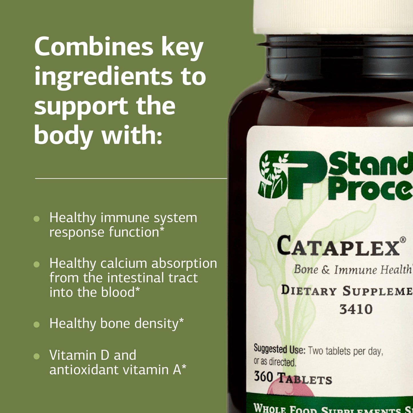 Standard Process Inc. Cataplex D Tablet 360
