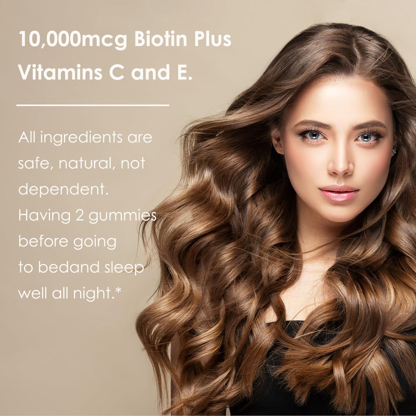 Nature's Key Biotin Gummies 10000mcg Gummy, 60 Count