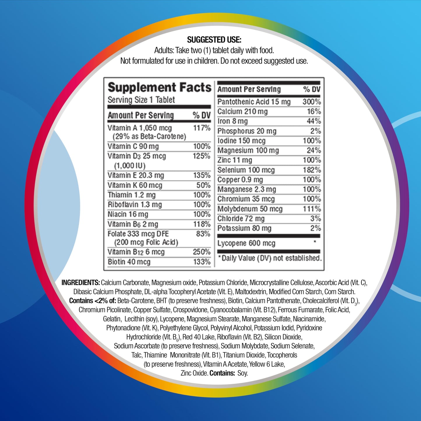 Centrum Multivitamin for Men Tablet 120 Count