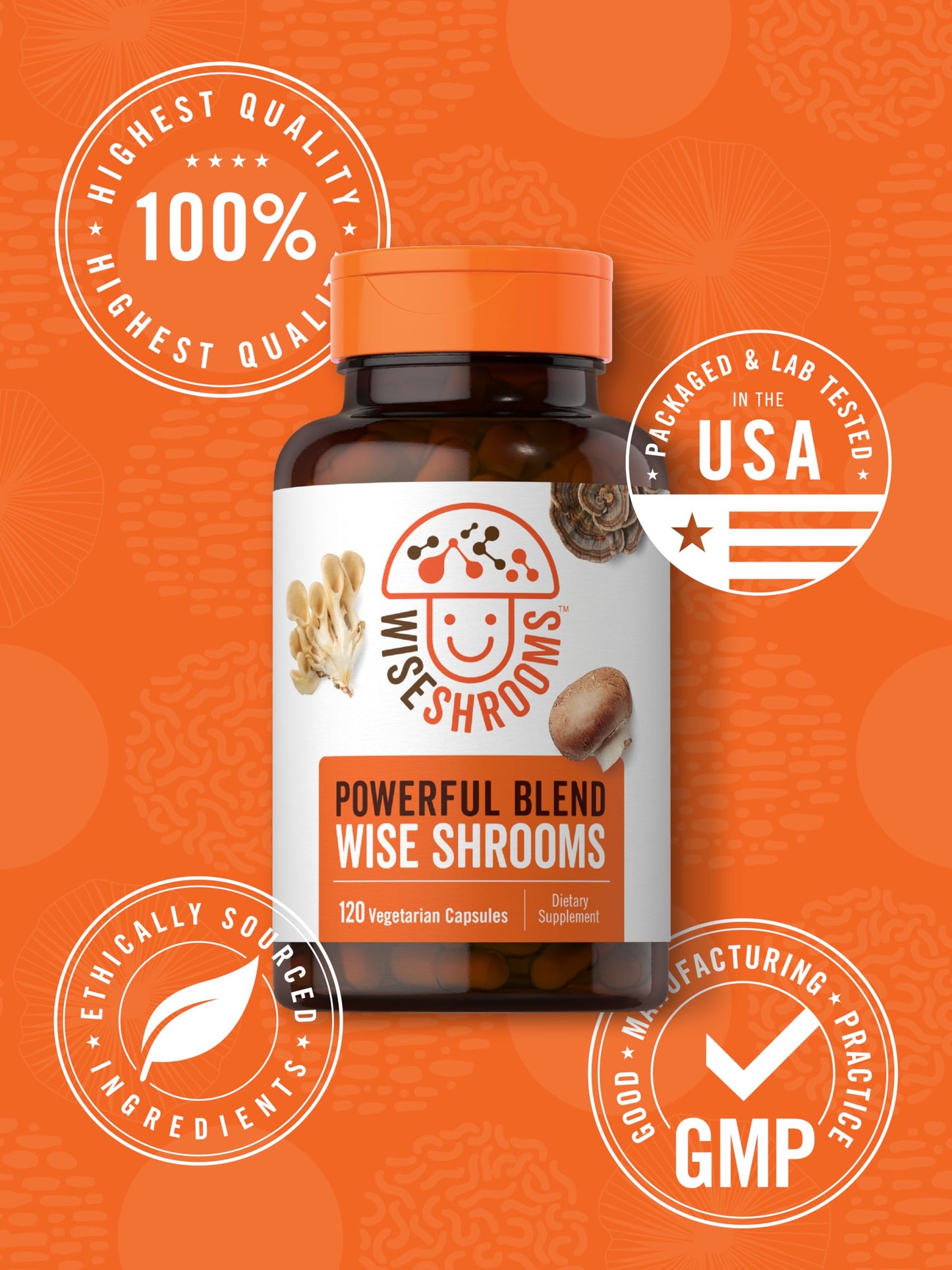Carlyle Mushroom Complex Capsules 120 Count