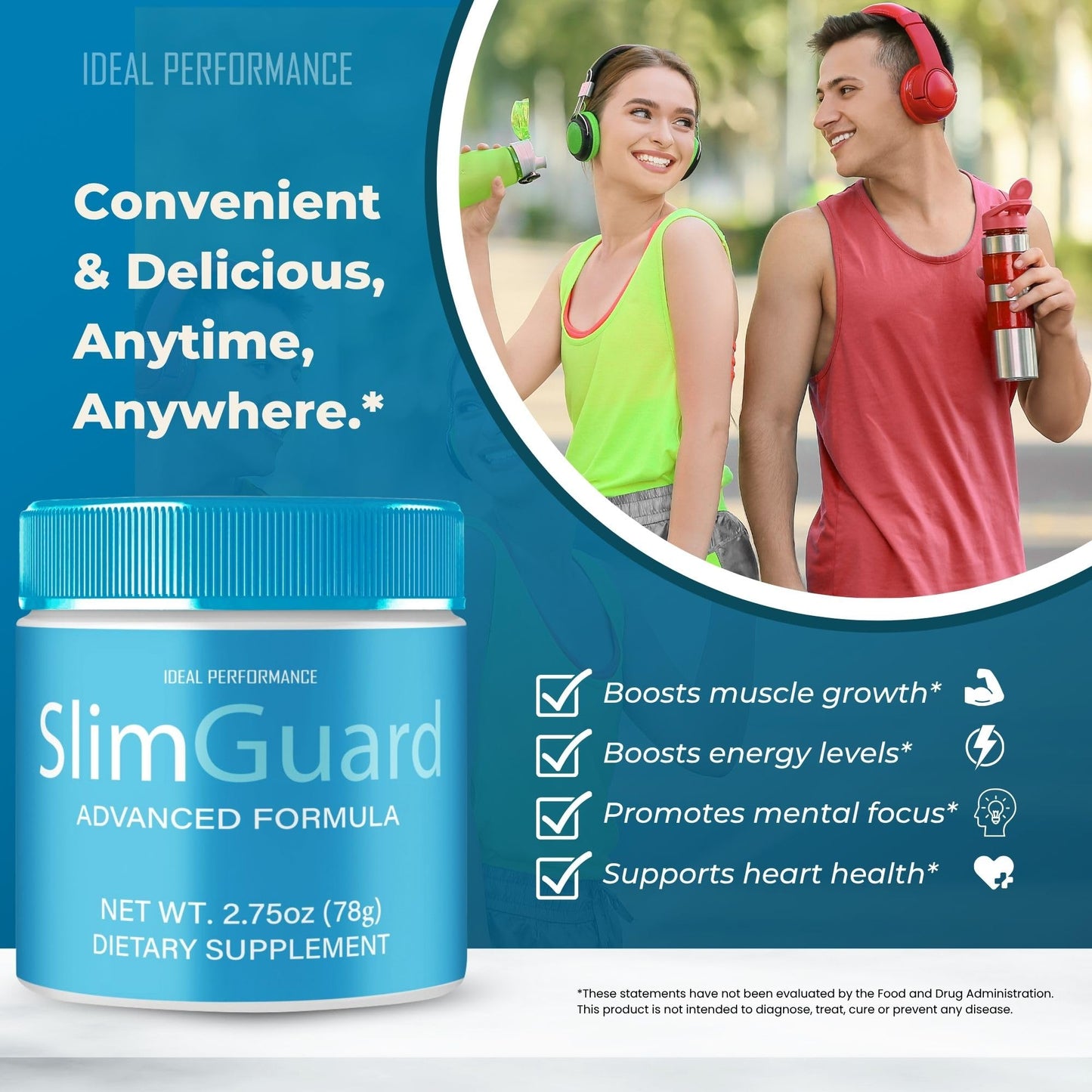 IDEAL PERFORMANCE SlimGuard Powder 13.75 oz