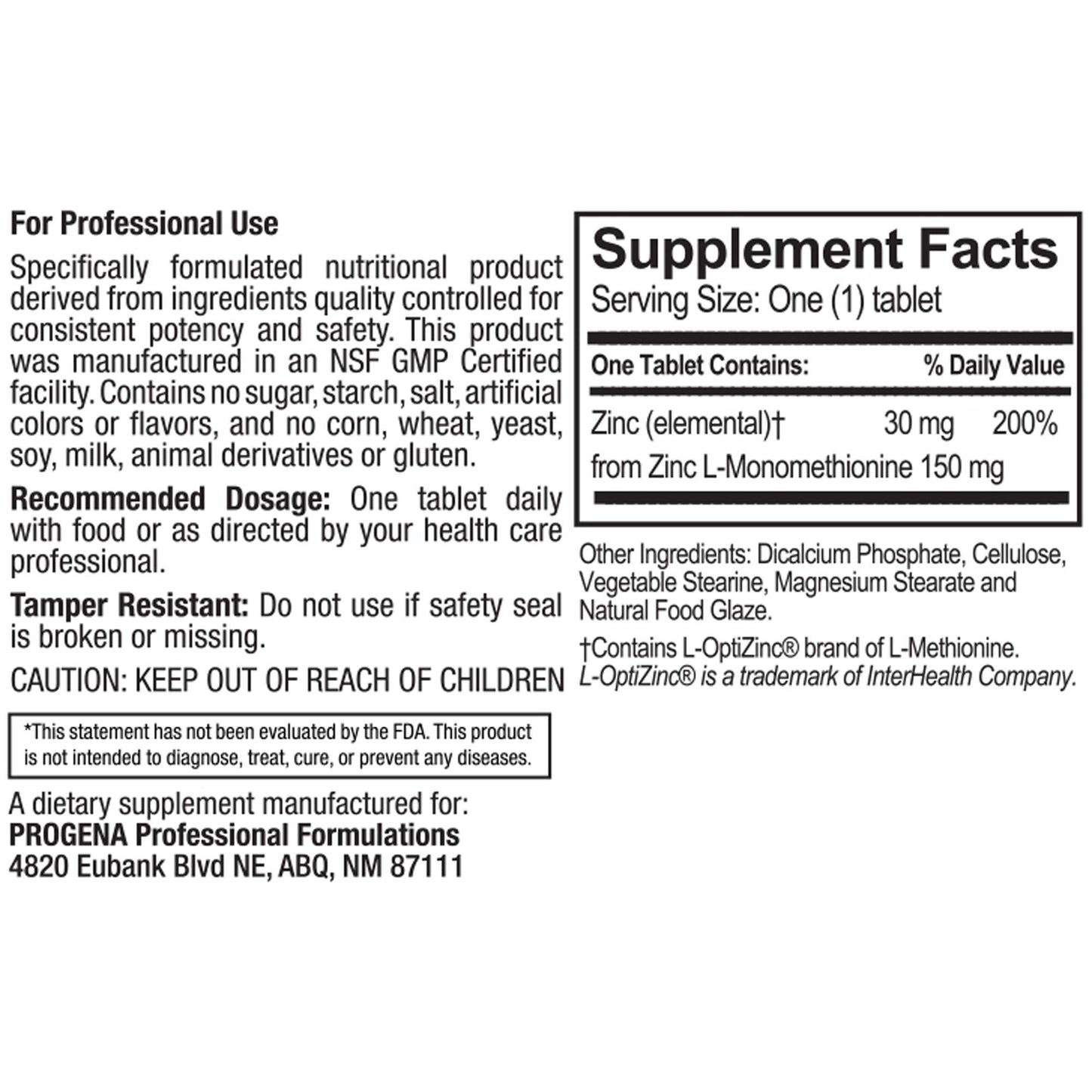 Arvesa Pro L-Optizinc Capsule, 90 Count