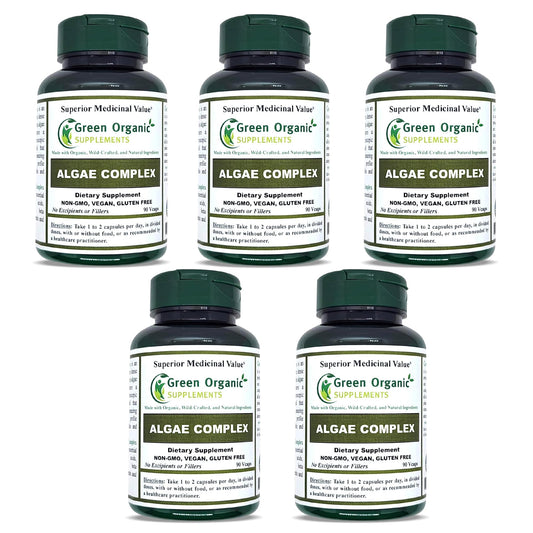 Green Organic Supplements Chlorella Herbal Supplements Tablets 90