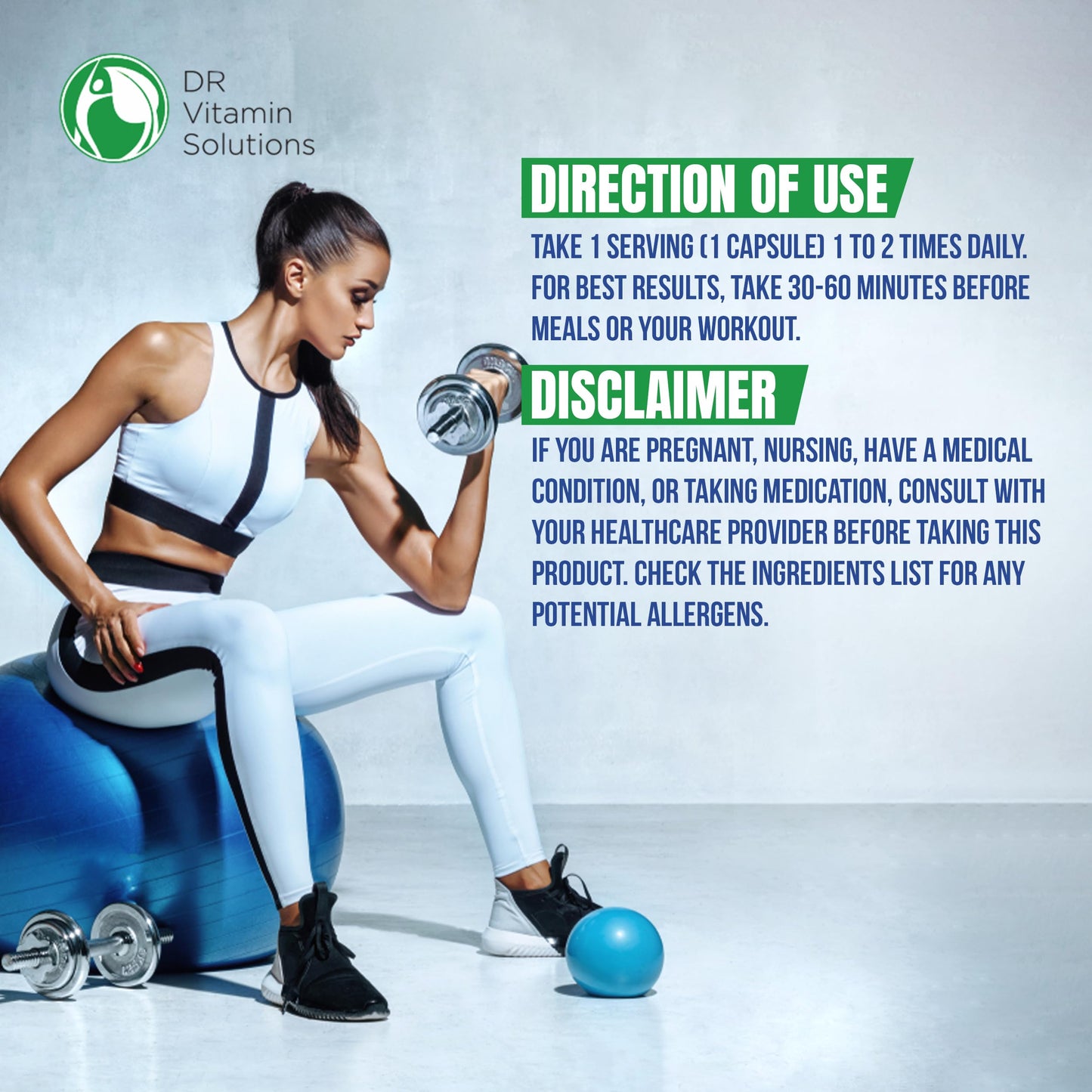 DR VITAMIN SOLUTIONS Thermogenic Fat Burner for Women and Men Capsules 120 Count
