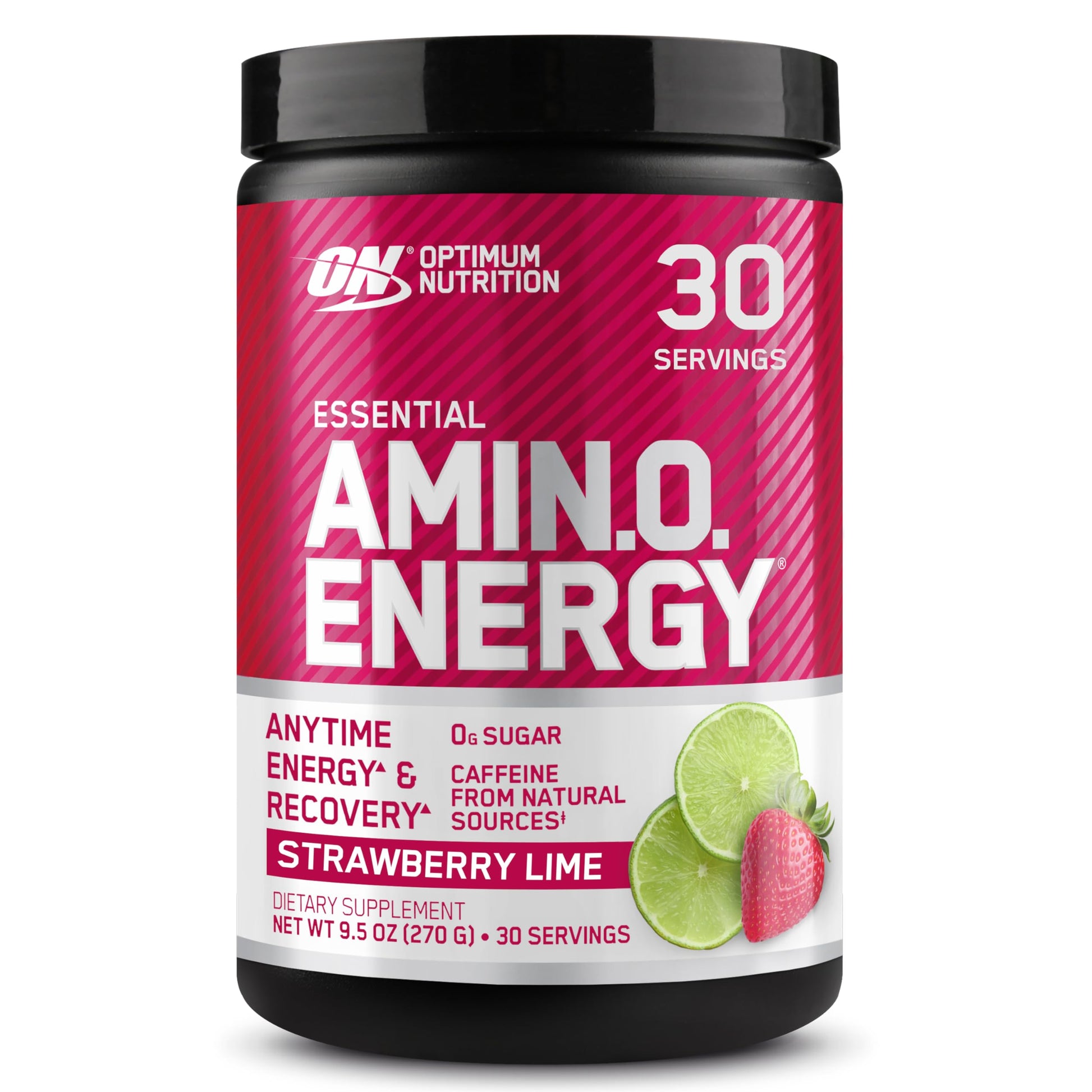 Optimum Nutrition Amino Energy Powder, 9.5 Ounce, Strawberry Lime