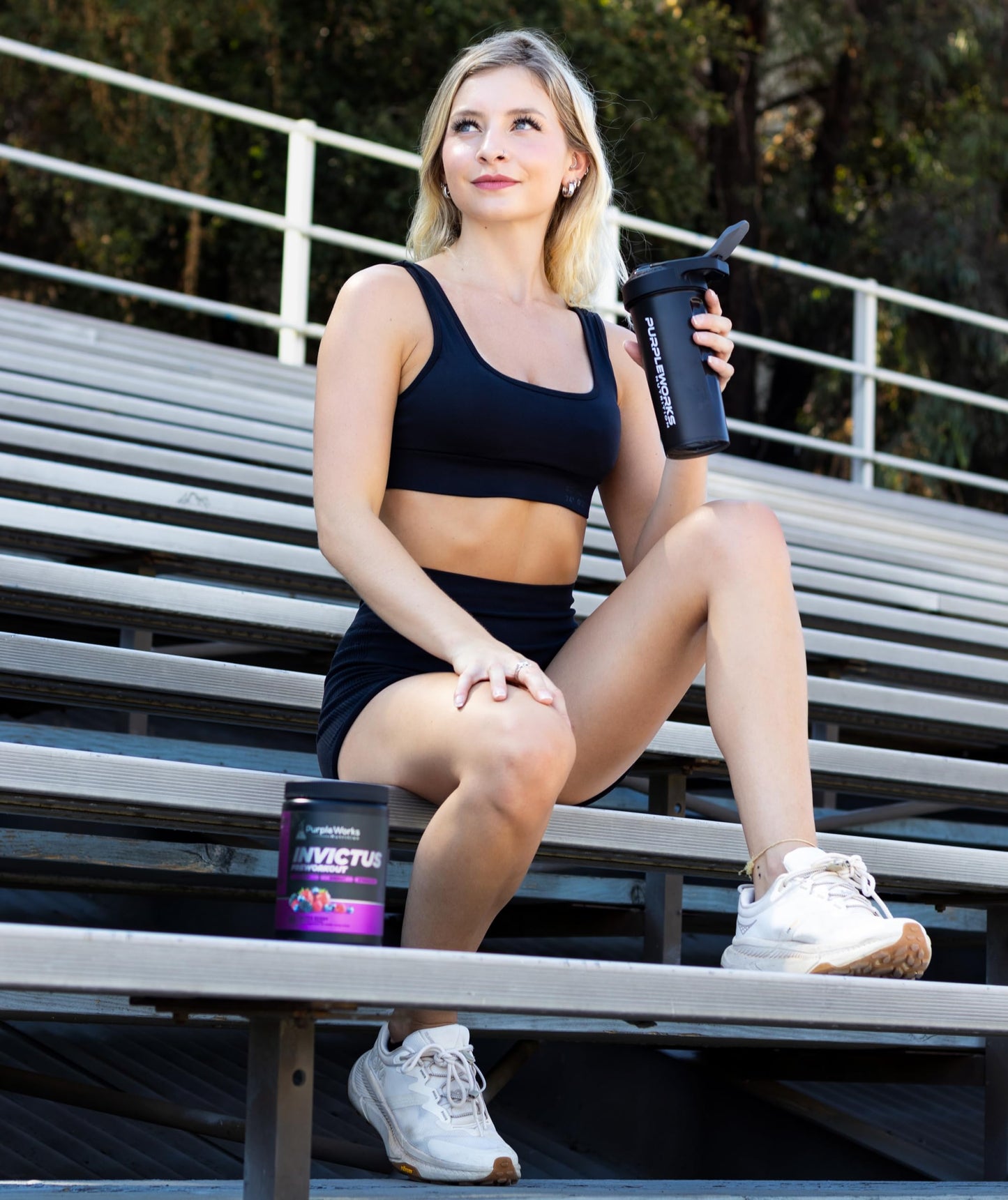 PurpleWorks Nutrition Pre Workout Powder 15.6 Ounce