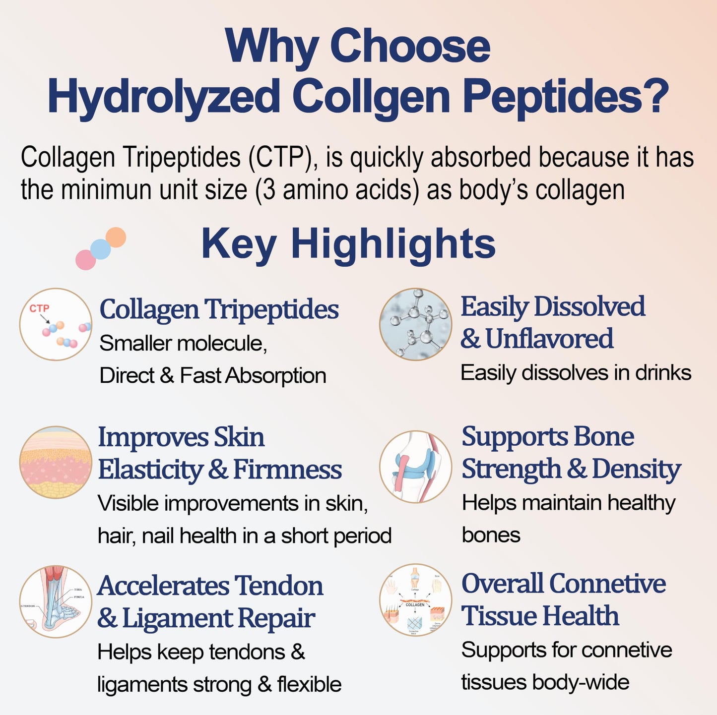 NATRIVIGA Multi Collagen Peptides Powder, 12.35 oz