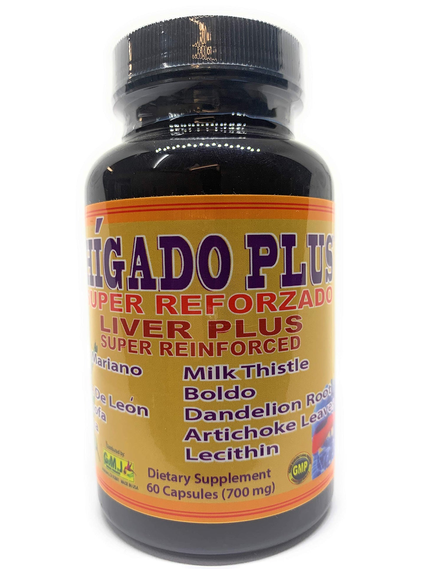 GMP Liver Plus Capsule 60 Count (700mg)