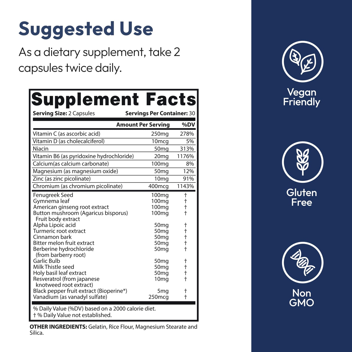 Justified Laboratories Blood Balance Max Capsules 120 Count