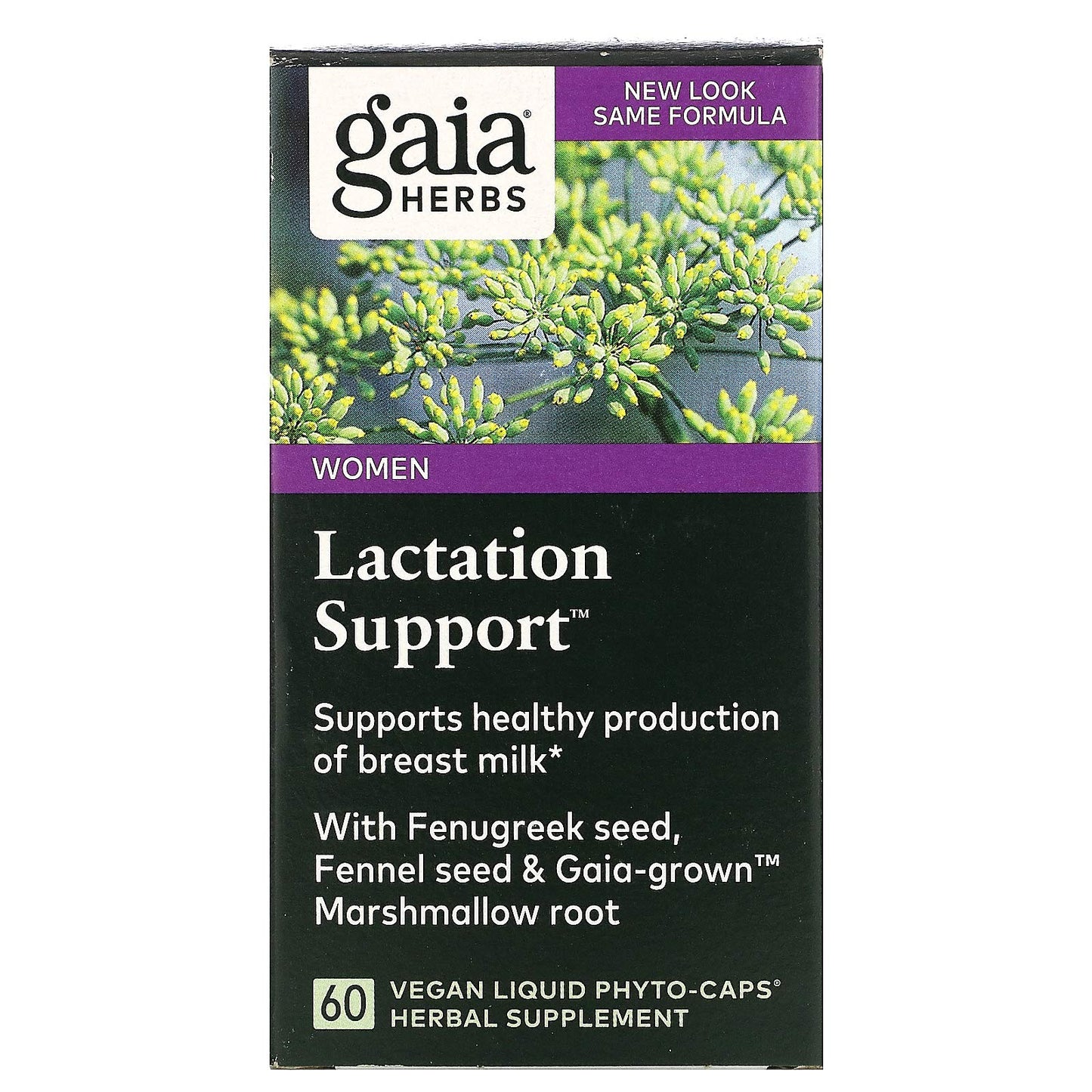Gaia Herbs Lactation Support Phyto Capsule 60 Count