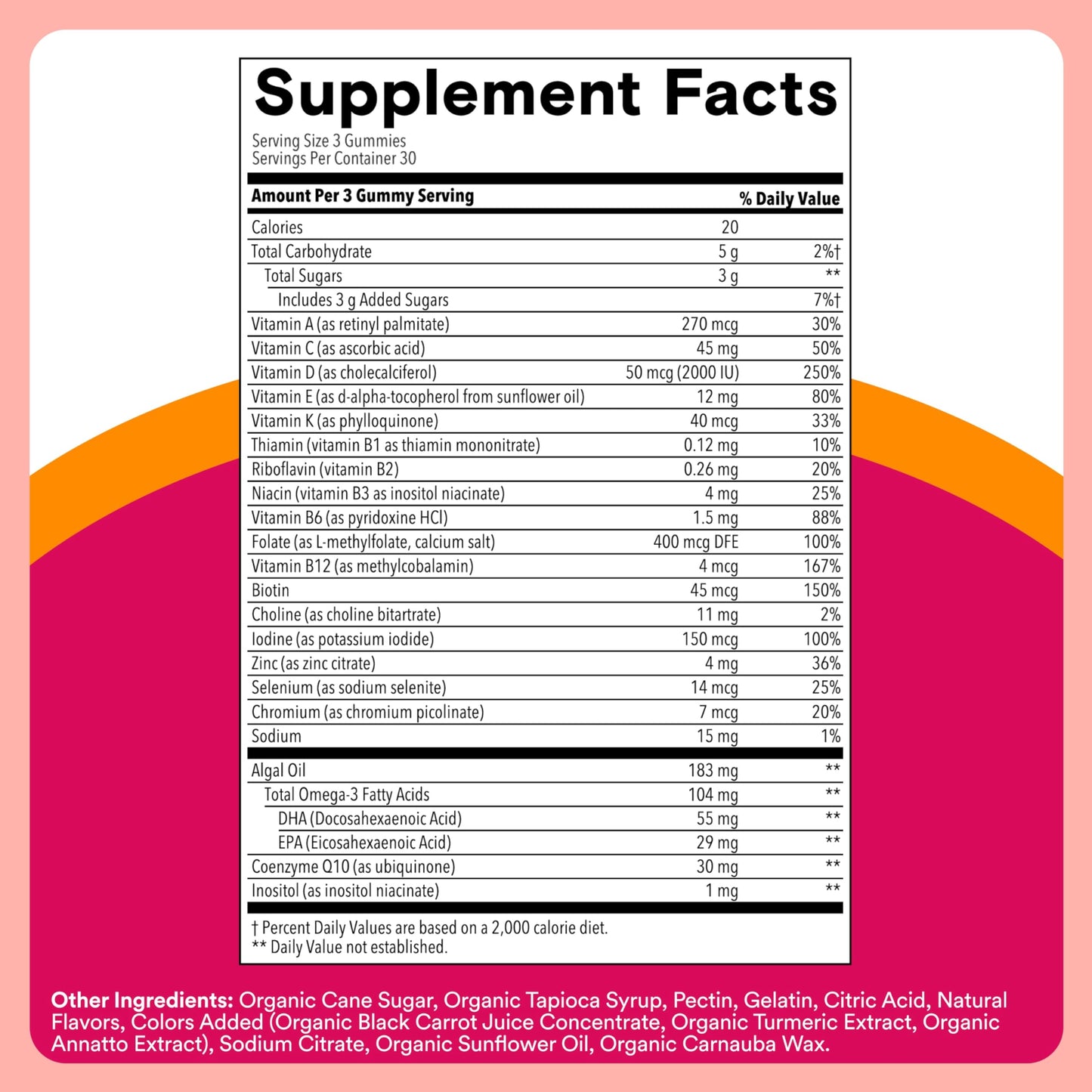 SmartyPants Mother & Daughter Daily Nutrition Bundle: Women’s + Teen Girl Multivitamin Gummies 150 Count