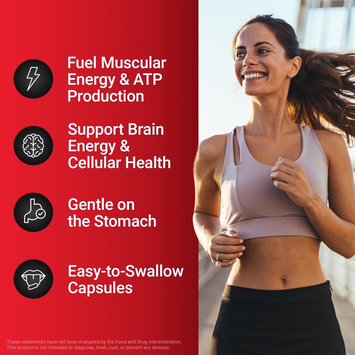 Force Factor Creatine HCl Capsules 750 mg with CON-CRET, 120 Capsules