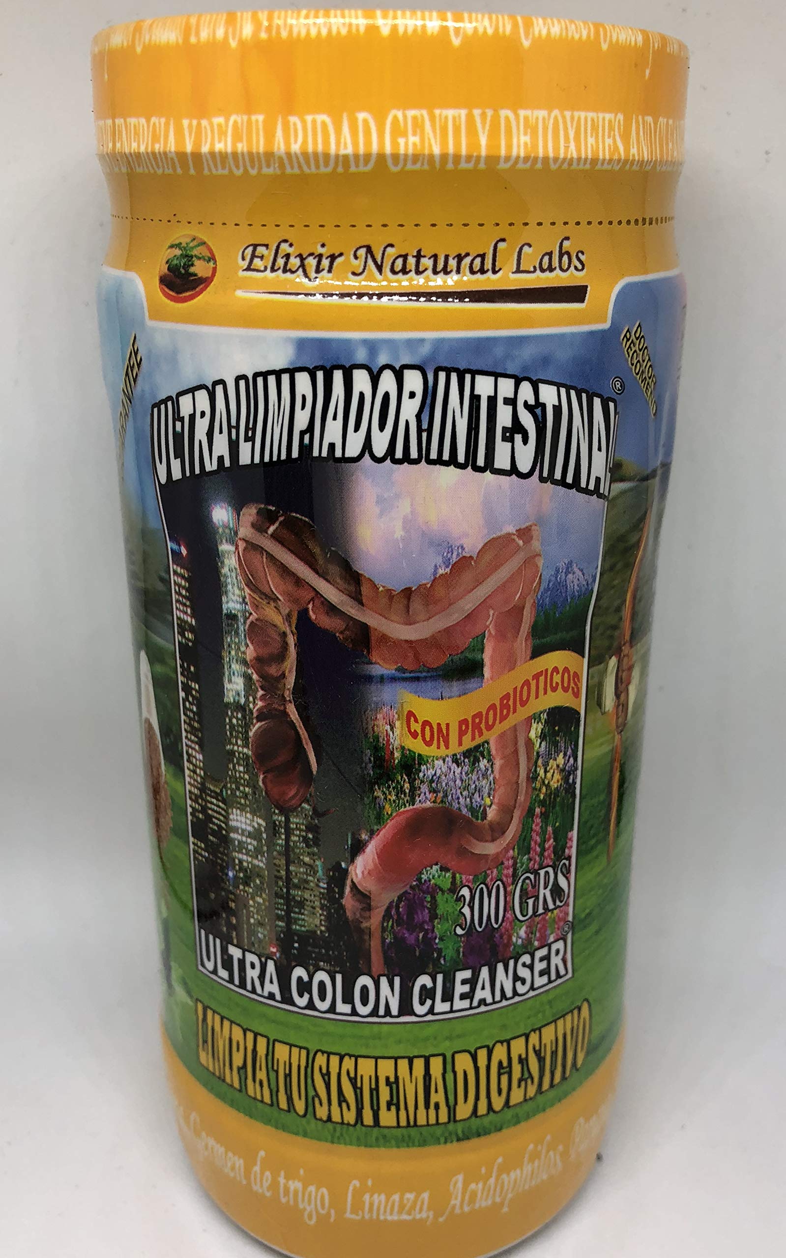 Elixir Natural Lbs Ultra Limpiador Intestimal Powder 10.58 oz