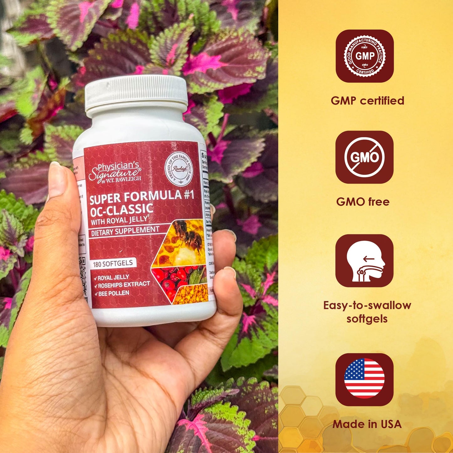 Rawleigh Super Formula No. 1 OC Classic Softgels, 180 Count