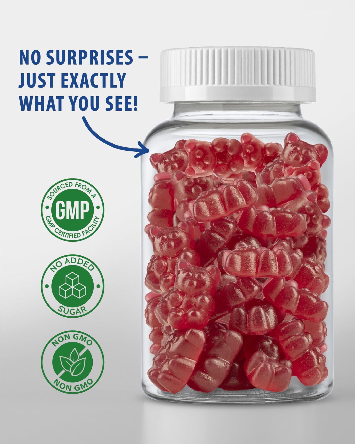 SUNNY SAM Magnesium Gummies 120 Count