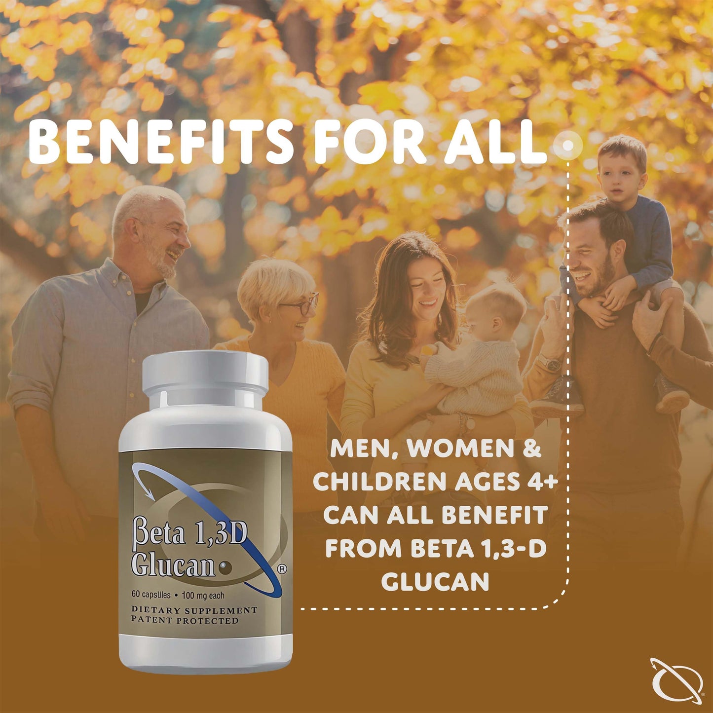 Transfer Point Beta 1,3D Glucan 100 mg Capsules, 60 Count