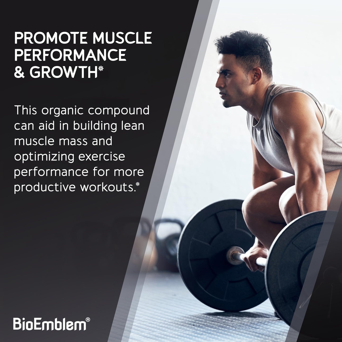 BioEmblem Creatine Monohydrate Powder 10.6