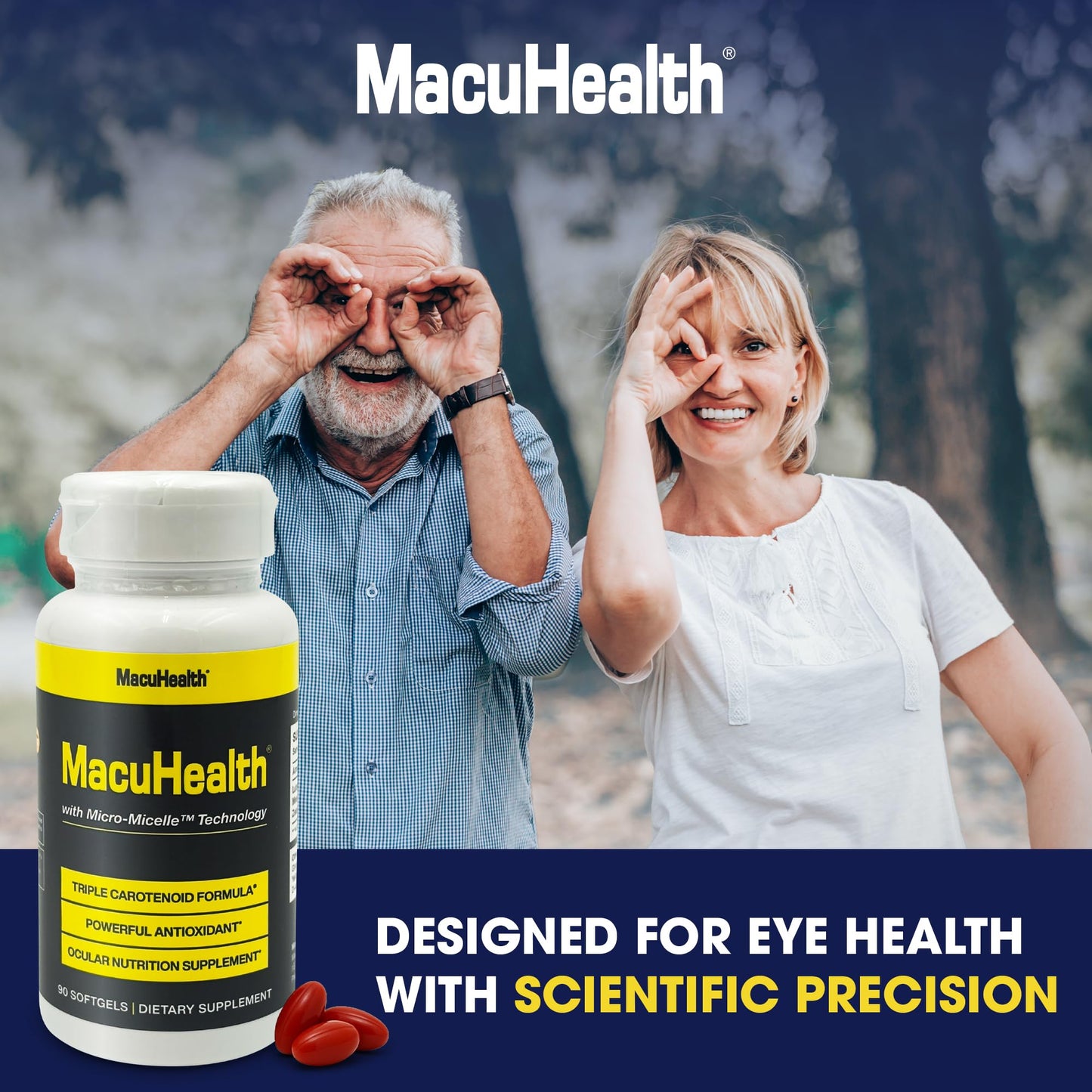 Macuhealth Triple Carotenoid Formula Softgels 90 Count