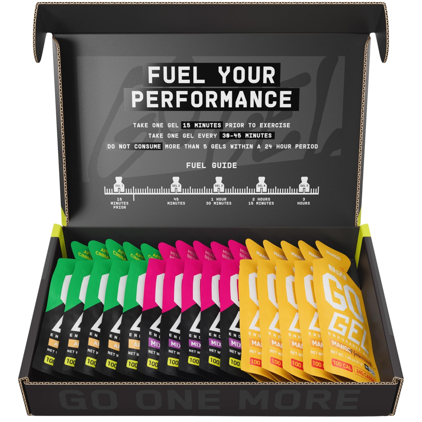 Bare Performance Nutrition Go Gel Endurance, 36.2 Packs