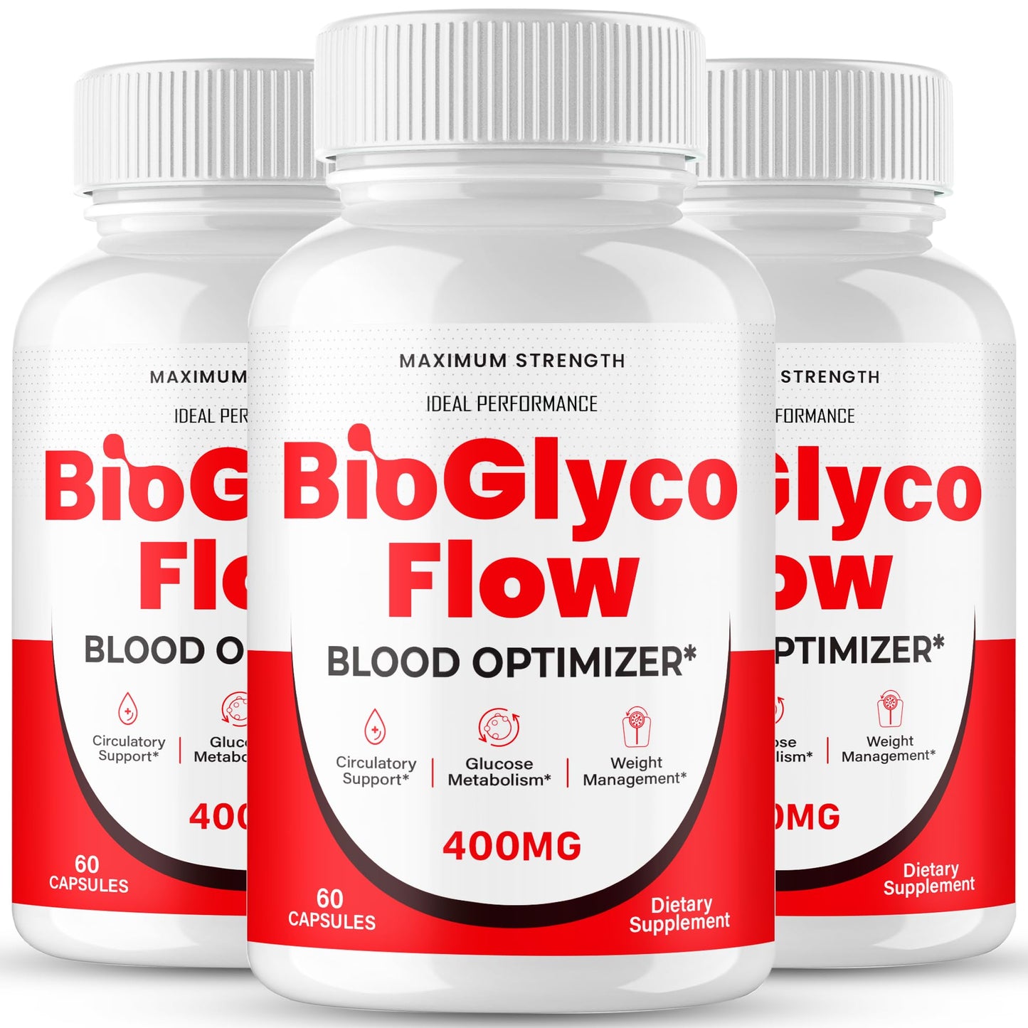 IDEAL PERFORMANCE BioGlyco Flow Capsules, 180 Count