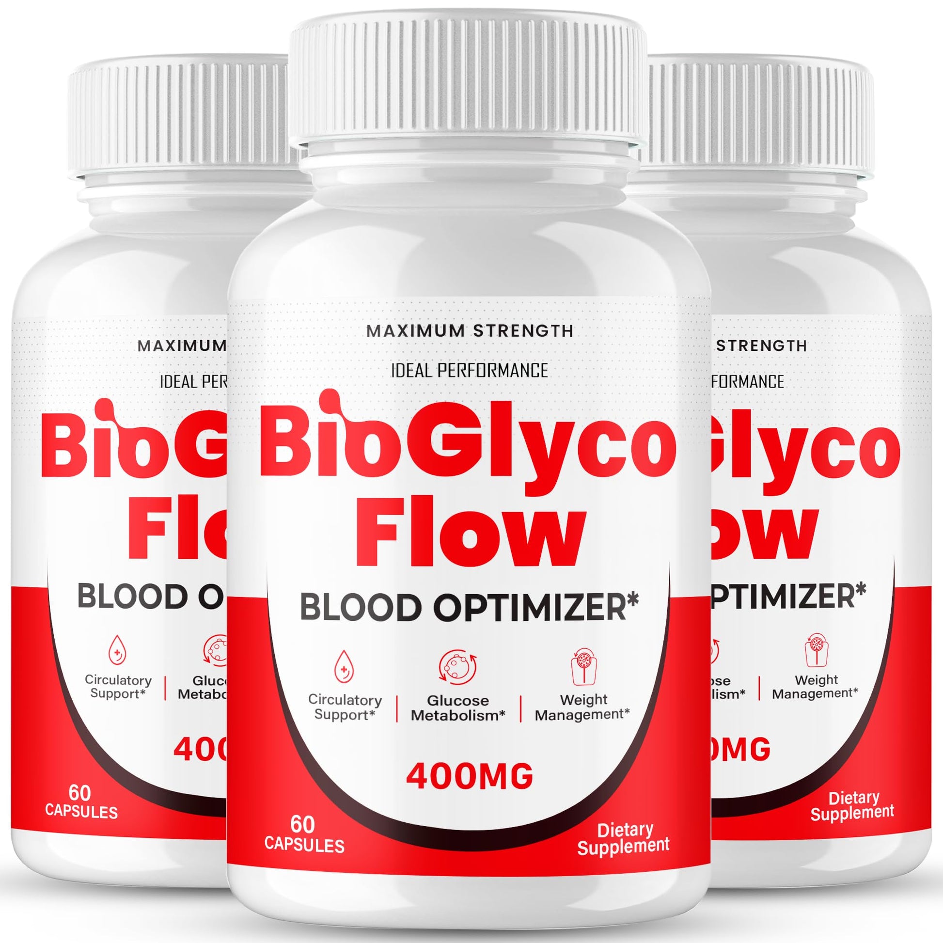 IDEAL PERFORMANCE BioGlyco Flow Capsules, 180 Count
