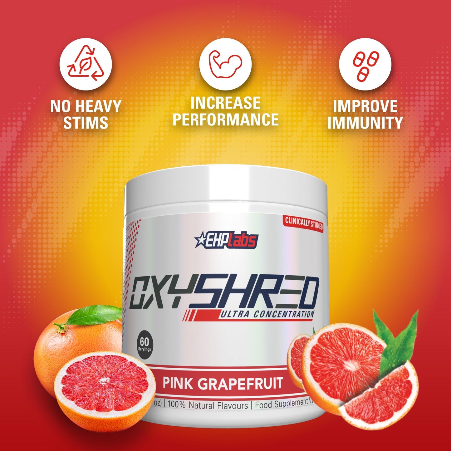 EHP Labs OxyShred Pre Workout Powder 9.7 Ounce