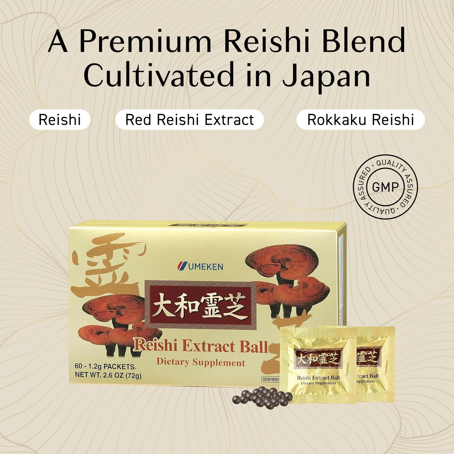 Umeken Reishi Mushroom Extract Tablet 1