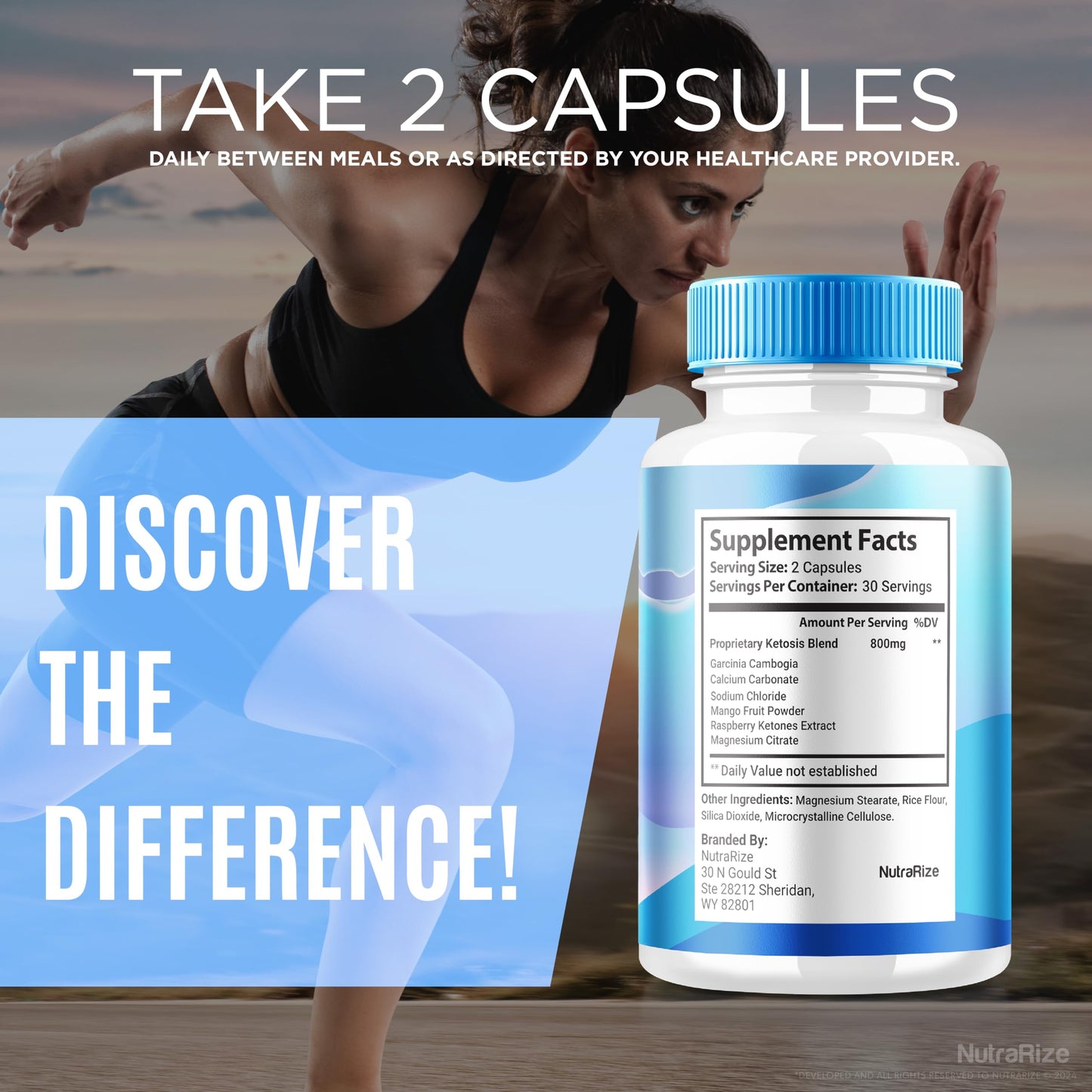 NutraRize Manna Slim Capsules, 60 Capsules