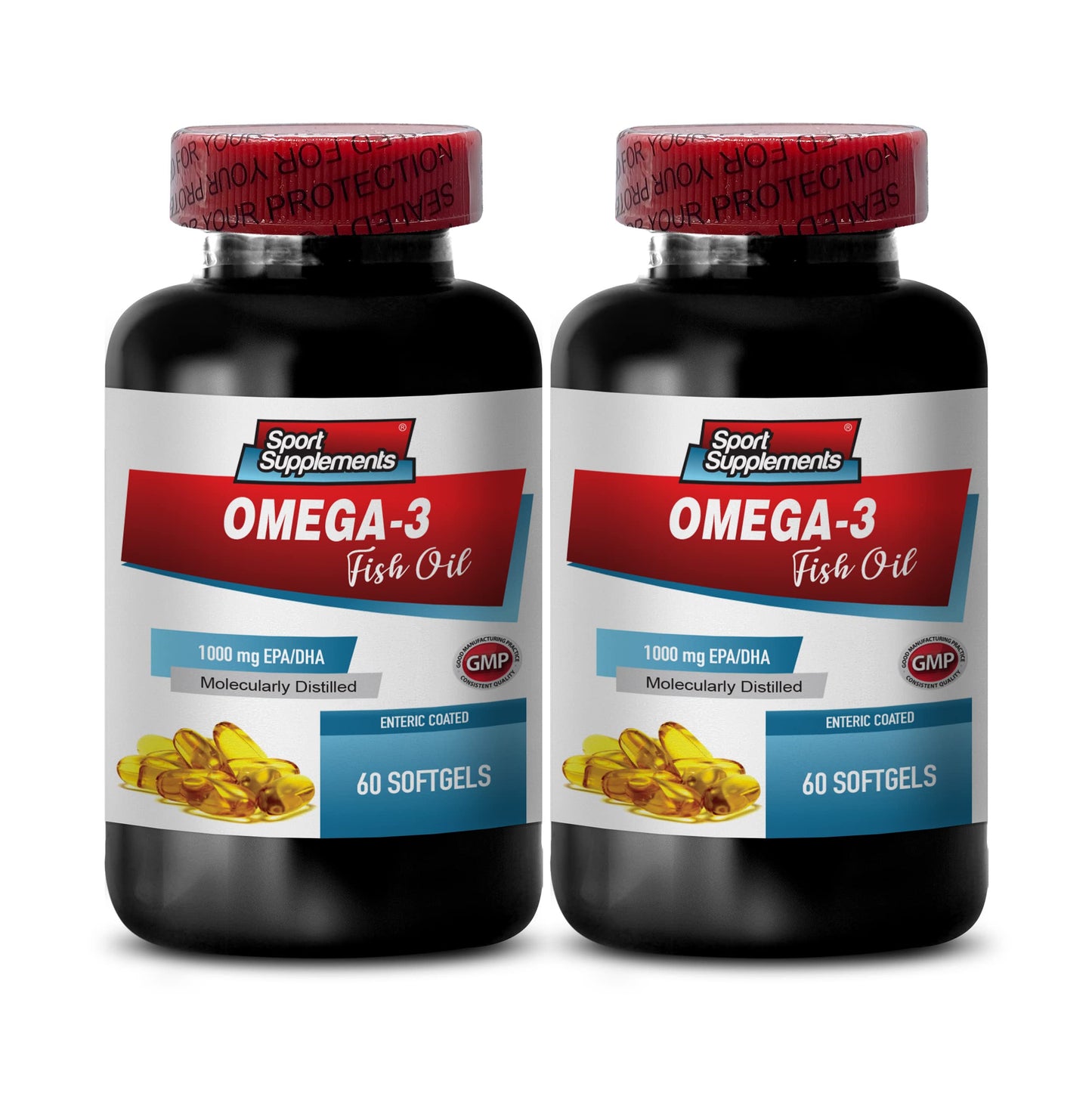 Sport Supplements Omega-3 8060 Fish Oil Pharmaceutical Grade Softgels 120