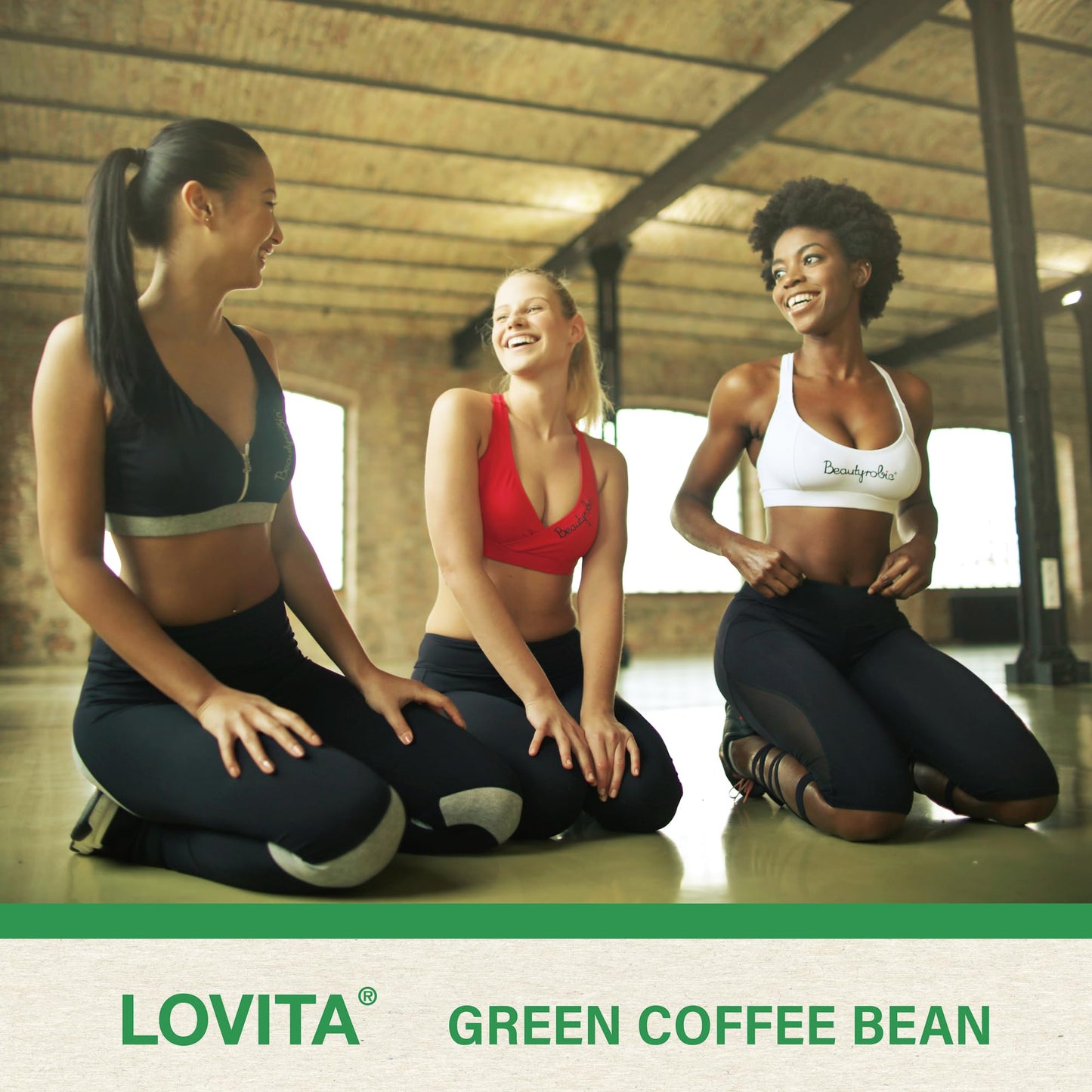 LOVITA Green Coffee Bean Extract Capsules, 60 Count