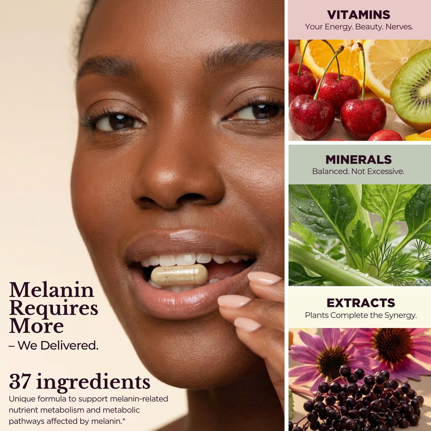 TODICAMP Women's Wellness Formula with 37 Active Ingredients Daily Multivitamin Capsule, 60 Count