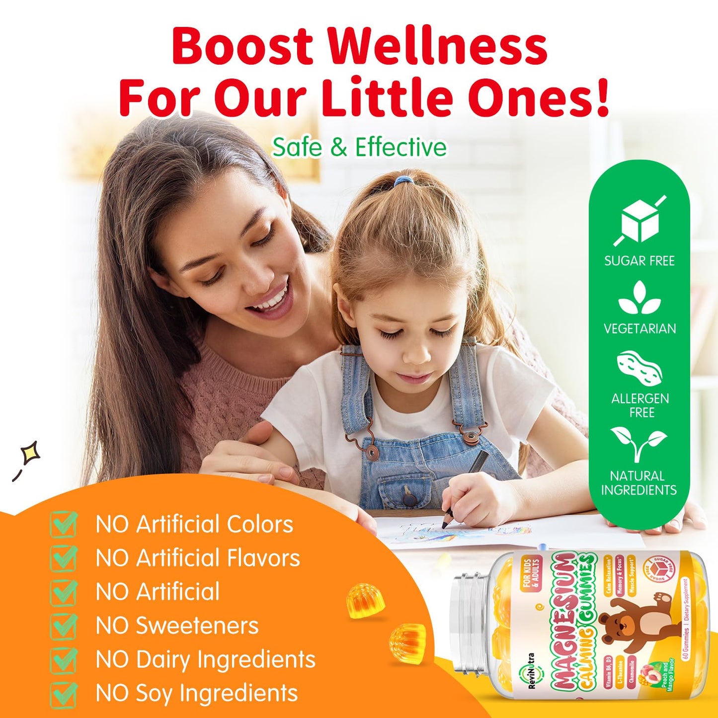 ReviNutra Magnesium Gummies 120 Gummies