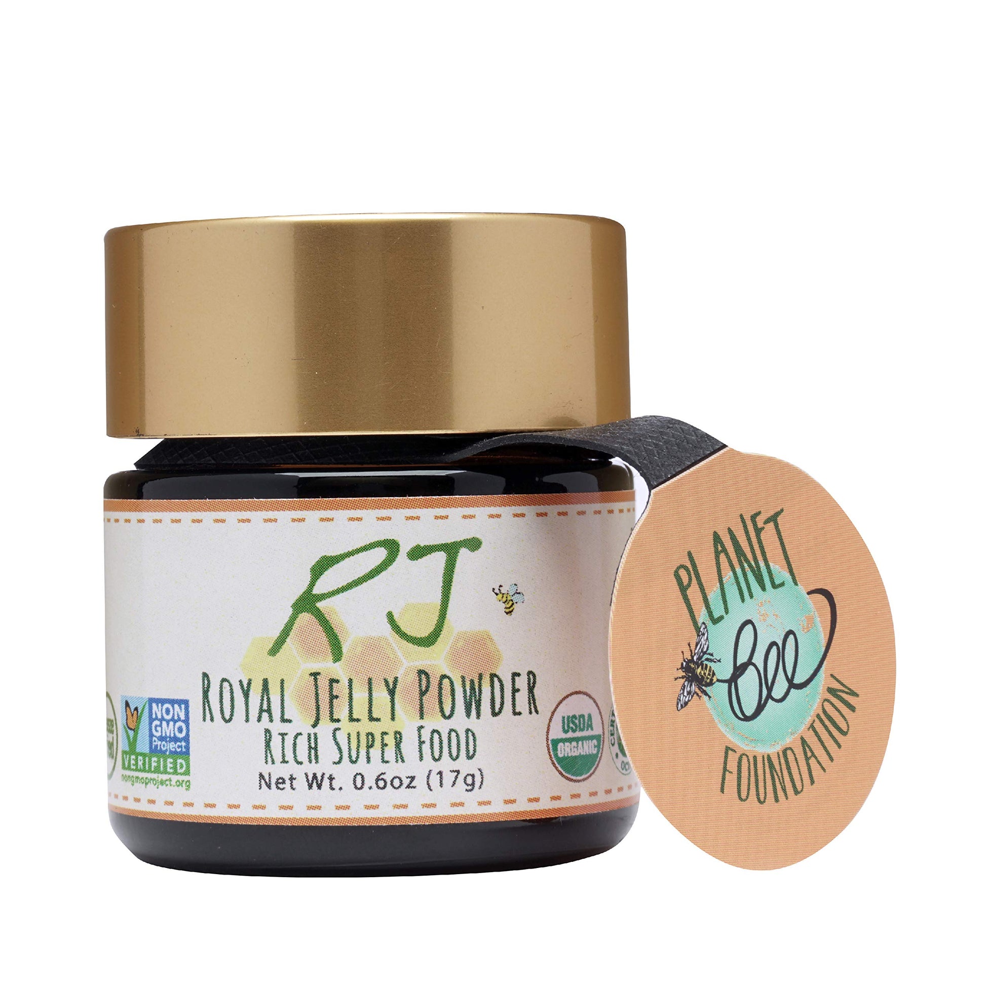 Greenbow Organic Royal Jelly Powder 3X Concentrated 0.6 oz
