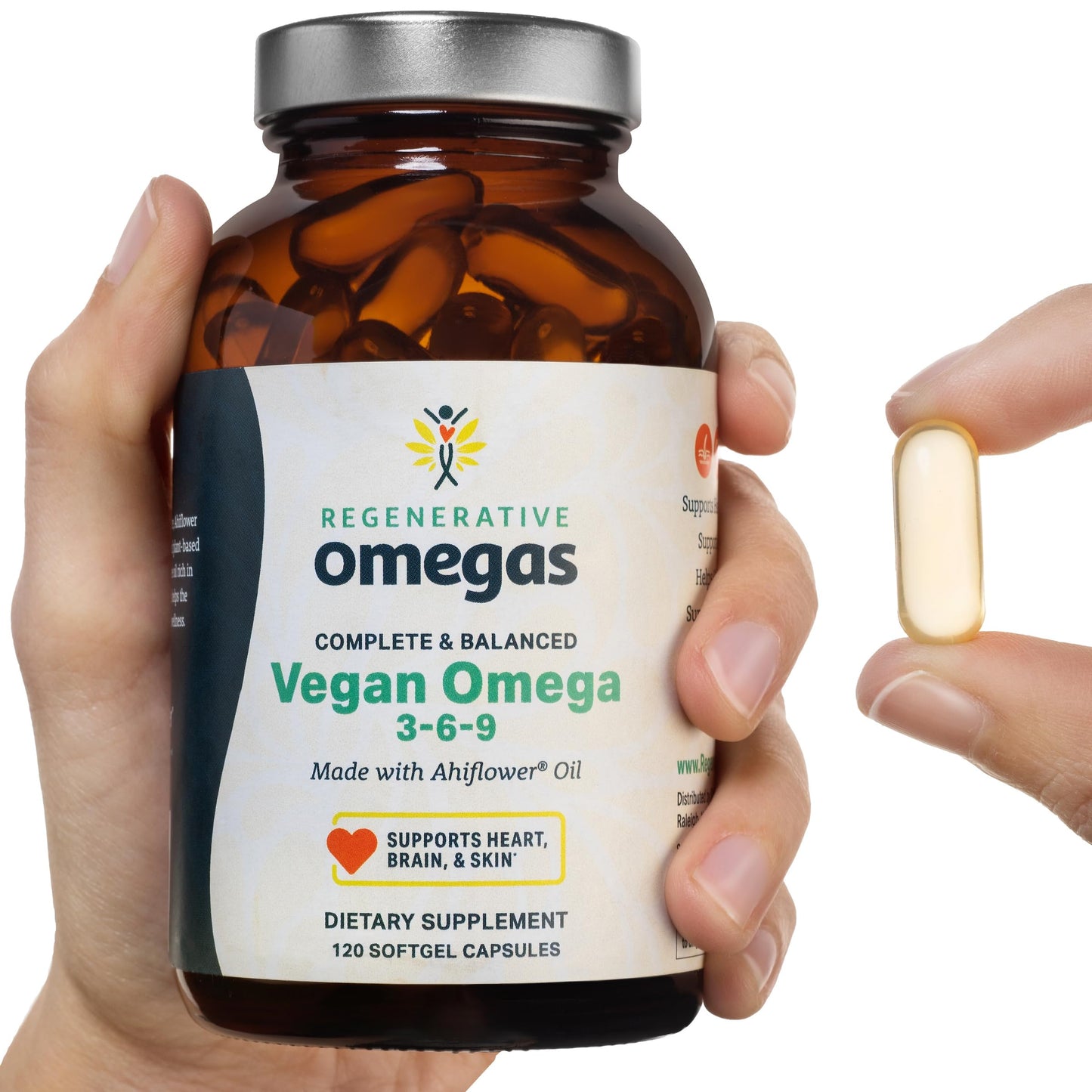 Regenerative Omegas Ahiflower Oil Softgel 120