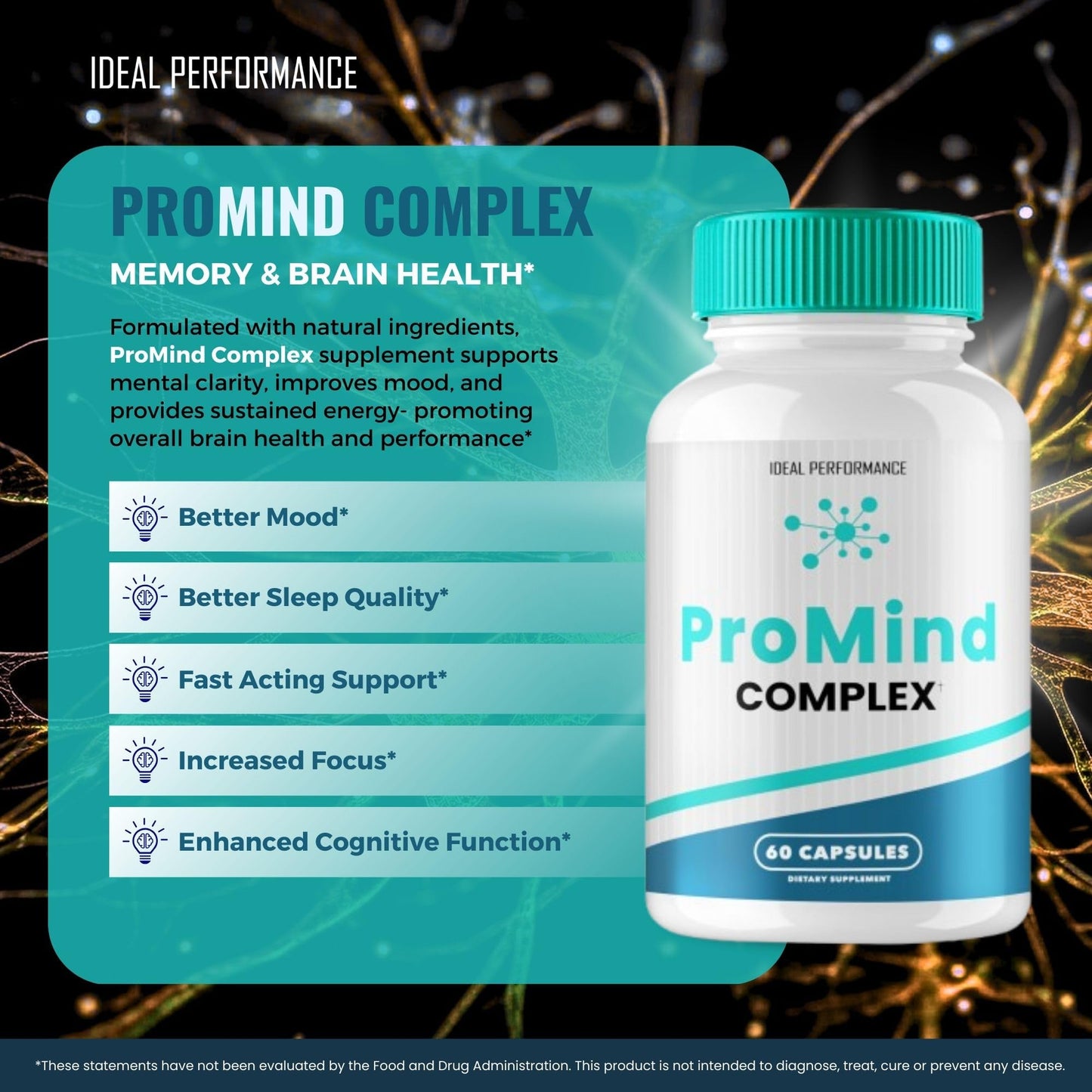 IDEAL PERFORMANCE ProMind Capsules 60 Count