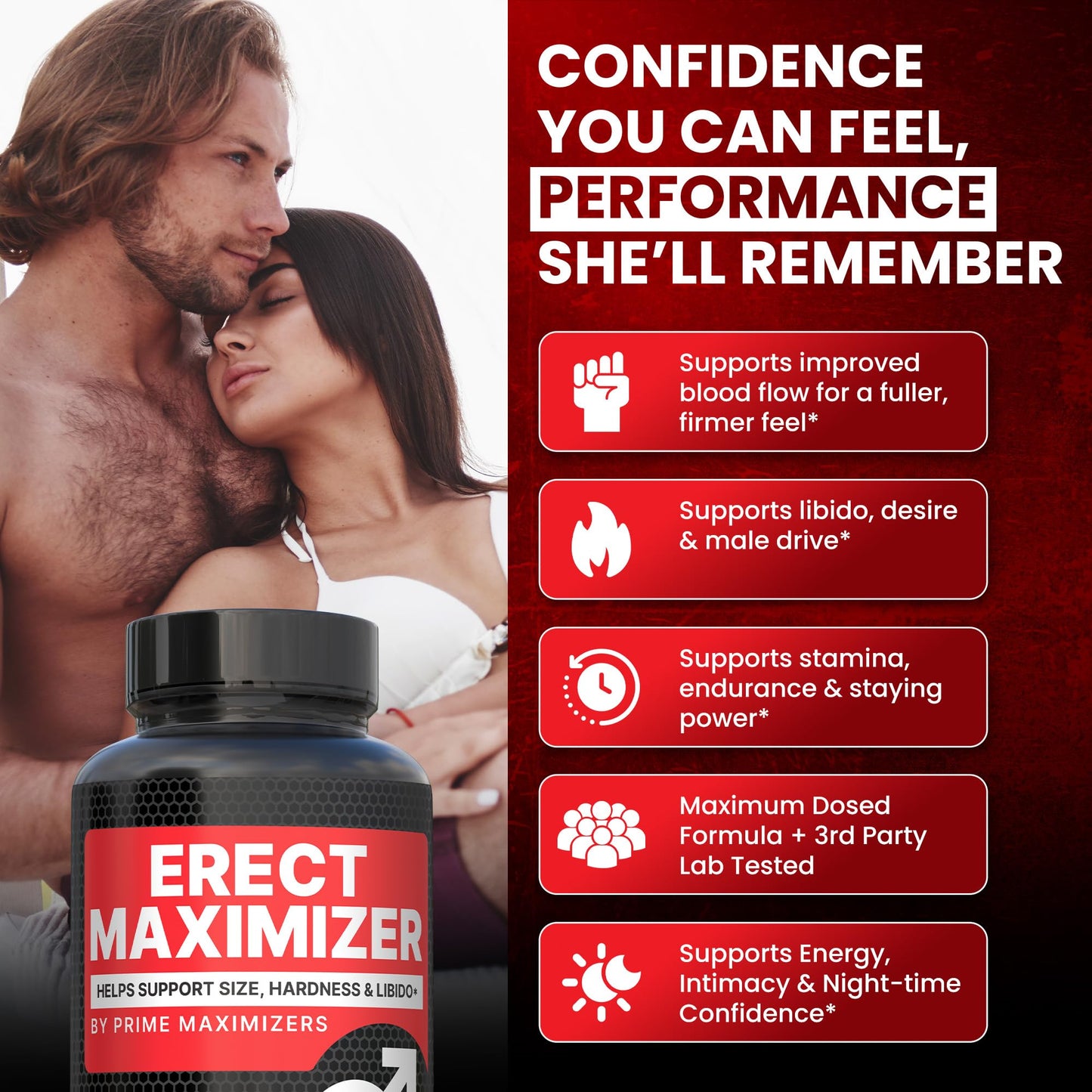 Prime Maximizers Premium Male Enhancement 90 Capsules