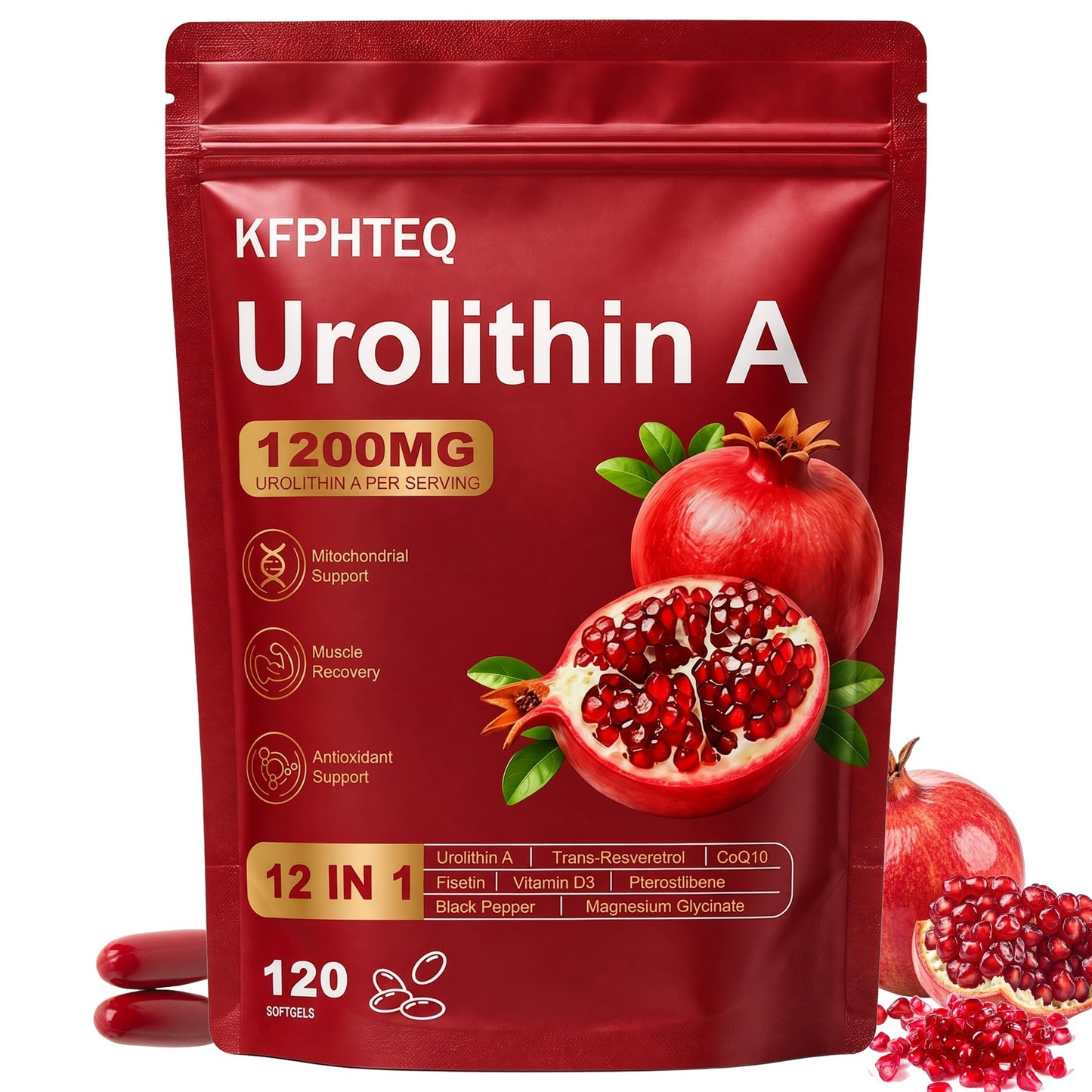 KFPHTEQ Urolithin A Supplement Softgels 5