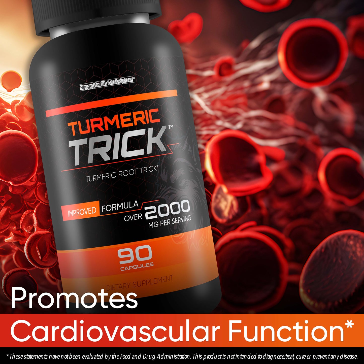 Happy Health Marketplace Turmeric Trick Capsule 90 Capsules