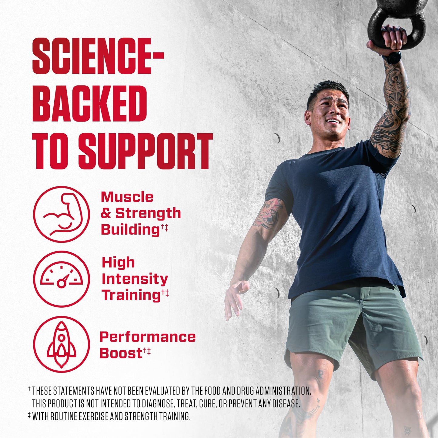 Dymatize Creatine Monohydrate Powder with CREAPURE, 60 Servings