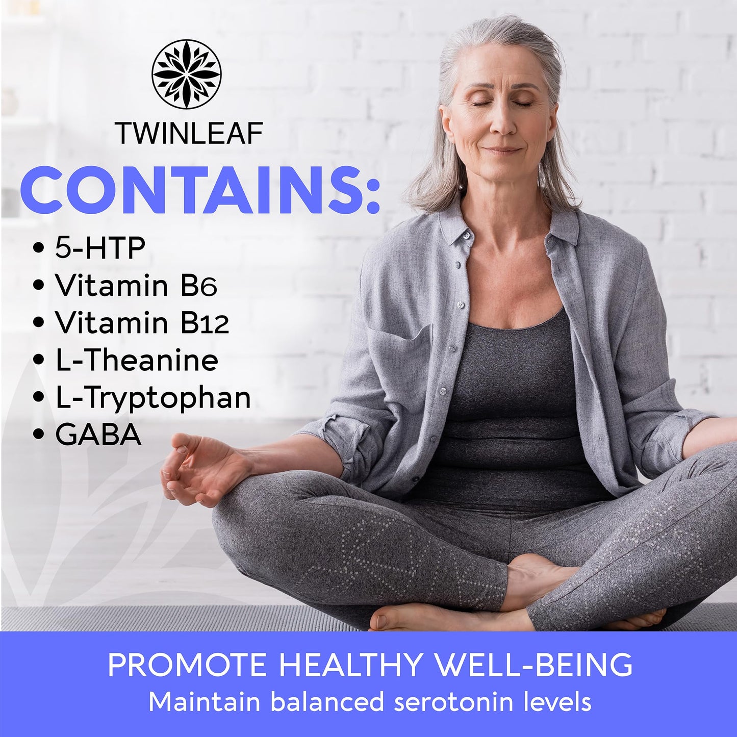 TWINLEAF NUTRITION Serotonin & Dopamine Support Bundle 120 Capsules